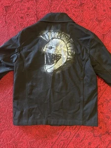 BURBERRY LONDON Mens Canvas Mohawk Face Paint Jacket Size 54 L/XL Chore Coat - Picture 1 of 10