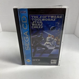 The Software Toolworks' Star Wars Chess Complete Sega CD Game - Picture 1 of 9