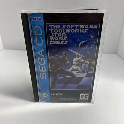 The Software Toolworks' Star Wars Chess Complete Sega CD Game - Image 1 of 4