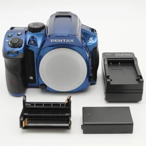 Pentax K-30 16.2MP Digital SLR Camera Crystal Blue Body Only Used From Japan - Picture 1 of 6