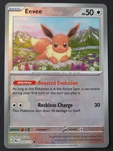 Eevee (Master Ball Pattern) 074/131 Prismatic Evolutions Holo - Picture 1 of 2