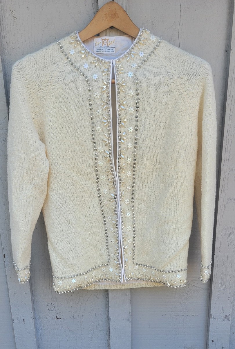 Beaded 1950s Vintage Sweaters for Women for sale | eBay Beaded 1950s Vintage Sweaters for Women for sale | eBay