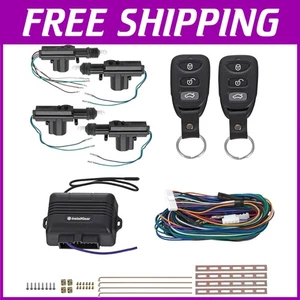 Auto Keyless Entry Kit with Trunk Release - 4 Door Actuators - Picture 1 of 9