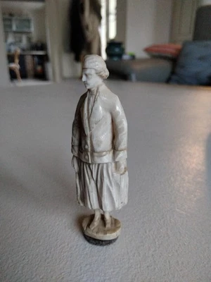 DIEPPE statuette Polletais Os ? XIX - Photo 1/4