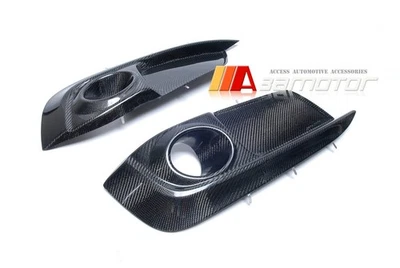 Juego de conductos de aire envolvente cubierta de luz antiniebla de fibra de carbono para HONDA Civic 2016-2021 Foto 1 de 3