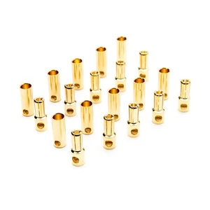 Dynamite Gold Bullet Connector Set 5.5mm 10 DYNC0090 - Picture 1 of 1