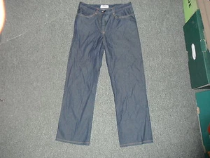 Moto Straight Jeans Damengröße 8 Bein 23" verwaschen dunkelblau Damenjeans - Bild 1 von 4