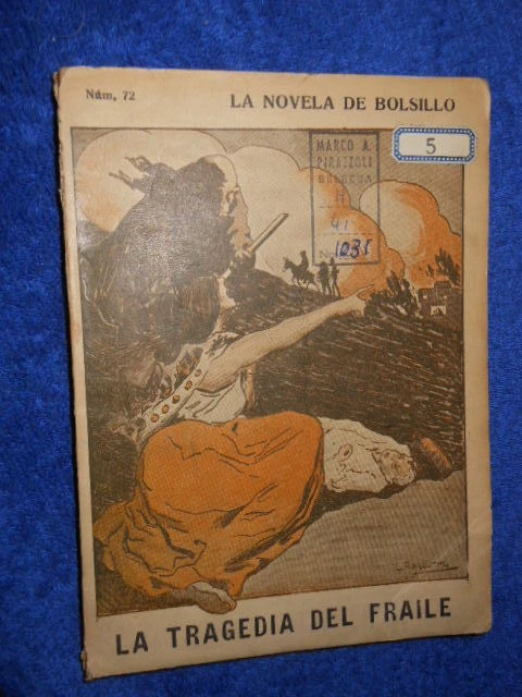 la tragedia del fraile La Novela de Bolsillo spagnolo E4 ° - Immagine 1 di 1