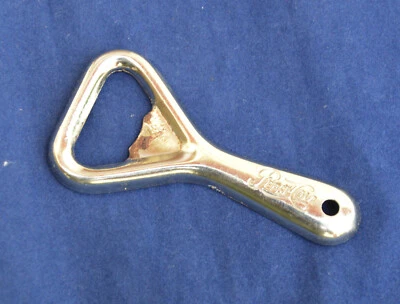 Vintage Old German Pepesi Cola Metal Bottle Opener Original - Image 1 of 4