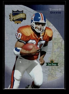 1997 Absolute Beginnings #145 Terrell Davis (EX)(FTB) - Bild 1 von 2