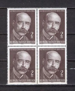 Austria X54 MNH 1970 Blocks set 4v Famous person engraver - Picture 1 of 1