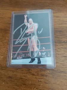 1999 Titan WWF Wresting The Big Show Hand Signed Card #4 - Picture 1 of 2