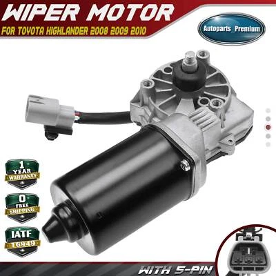 Front Windshield Wiper Motor for Toyota Highlander 2008 2009 2010 Sport Utility - Image 1 of 4