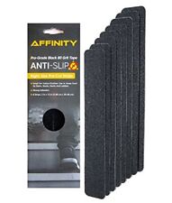 Anti-Slip Tape - Premium 8 Pre-Cut Strips, Black 80 Grit Slip Resistant Safet...
