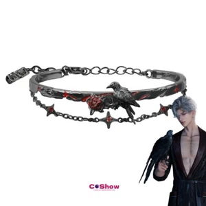 Brazalete Game Love And Deepspace Sylus Cosplay Rosa Cuervo Rosa Joyería - Imagen 1 de 5