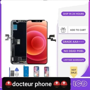 ECRAN BLOC COMPLET VITRE TACTILE LCD OLED SUR CHASSIS IPHONE 11 ⛑oem⛑ - Photo 1 sur 3