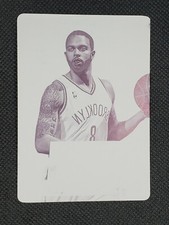 DERON WILLIAMS 2013-14 Panini Spectra PRINTING PLATE 1/1 National Treasures Nets