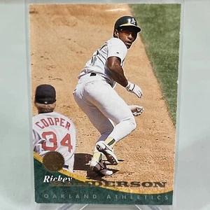 1994 Donruss Leaf Rickey Henderson 259 Card Vintage MLB Baseball Oakland A's - Picture 1 of 2