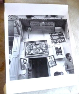 VINTAGE PHOTOGRAPH MOROCCO MAROC FES PHOTO STUDIO DENTISTE - Picture 1 of 7