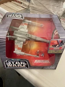 Star Wars Micro Machines Action Fleet Luke Skywalker X-Wing Fighter Galoob - Picture 1 of 3