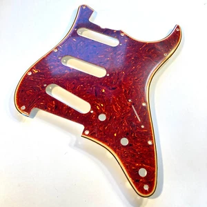Aged Relic Tortoise/Parchment Pickguard for American Vintage II 1965 1973 Strat - Picture 1 of 10