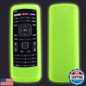 JCMOYUTY for Vizio Universal Remote Cover, Silicone Remote Case Glow Green - Picture 1 of 5