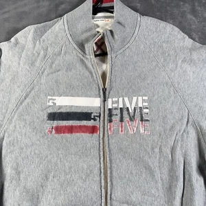 Chaqueta de Colección Triple Five Soul Cremallera Completa Adulto XL Gris Suelto Pullover Para Hombres Defecto Y2K - Imagen 1 de 11