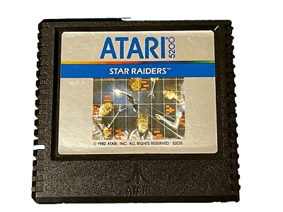 STAR RAIDERS Vintage ATARI 5200 Video Game Cartridge 5205 UOS LAST ONE  QTY-1 - Image 1 of 2