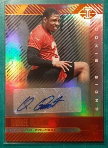 2019 PANINI ILLUSIONS ROOKIE SIGNS ORANGE QADREE OLLISON AUTOGRAPH FALCONS - Picture 1 of 3