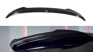 Spoiler Wing Extension Maxton Design Gloss Black Abs For Bmw 1 E81/ E87 Facelift - Picture 1 of 9