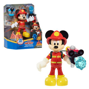 Disney Mickey Mouse Fire Rescue Action Figure Doll Toy Boys Ages 3 and Up