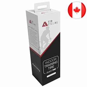 KOM Cycling Indoor Trainer Tire 700 x 25c - Indoor Road Bike Trainer Tire with Q