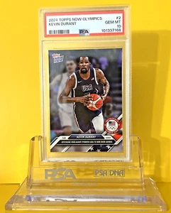Kevin Durant PSA 10 ! 2024 Topps Now Olympics - Picture 1 of 2