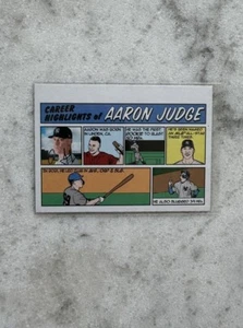 2022 Topps Heritage - 1973 Topps Comics #73TC-7 Aaron Judge - Yankees - Picture 1 of 2