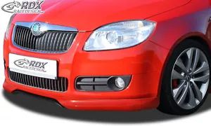 RDX front spoiler for ŠKODA Fabia 2 5J-2010 front spoiler lip front approach - Picture 1 of 3