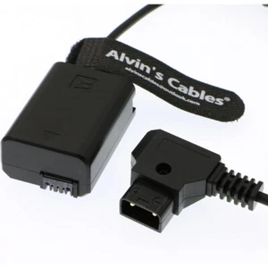 dal Regno Unito NP-FW50 Dummy Battery a D Tap cavo di alimentazione a spirale per Sony A7R A7S A7II - Foto 1 di 5