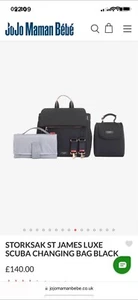 storksak baby changing bag - Picture 1 of 3