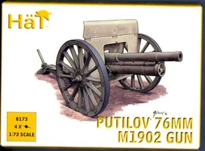 HaT Miniatures 1/72 RUSSIAN M1902 PUTILOV 76mm GUN Figure Set - Picture 1 of 3