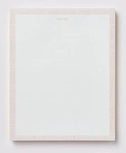 Jumbo Gummi Top Schreibtisch Pad mit Designer bedruckter Kante 10"x8" - Schwelle 6 Packungen - Bild 1 von 5