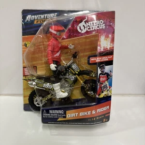 Adventure Force Nitro Circus Dirt Bike and Rider Travis Pastrana 1:12 Scale - Picture 1 of 14