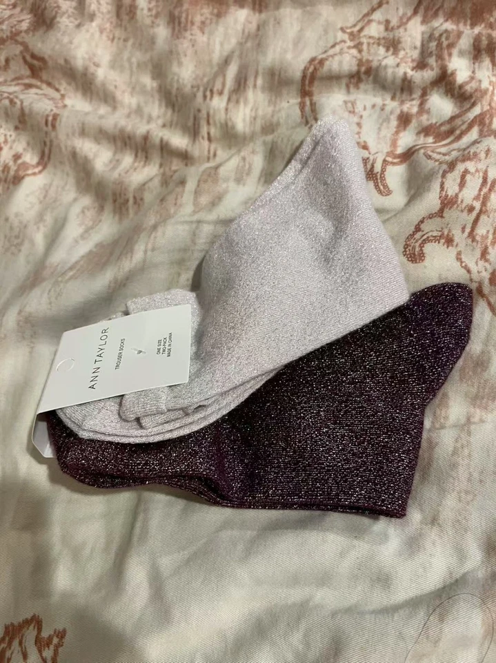 Calcetines Two Ann Taylor para mujer, nuevos con etiquetas talla única Foto 1 de 1