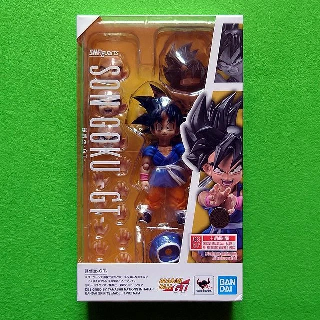 Dragon Ball Gt S.h. Figuarts Action Figura Son Goku 8 Cm Bandai Tamashii Nations