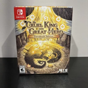 The Cruel King and the Great Hero - Storybook Edition - Nintendo Switch Sealed - Picture 1 of 6
