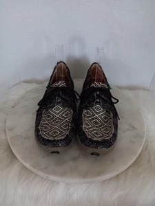 Stivali Twisted X donna taglia 9M scarpe da barca guida SMUWDM54 nero crema eco TWX - Foto 1 di 18