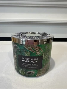 Bath and Body Works Candy Apple Kessel 3 Docht Kerze - Neu - Bild 1 von 4