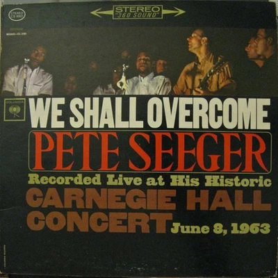 Pete Seeger, We Shall Overcome, (LP), VG, 3895986244 - Image 1 of 4