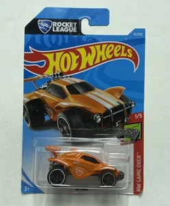 Hot Wheels Rocket League Octane Orange, Game Over 1/5, 92/250, Brand New On Card - Picture 1 of 2