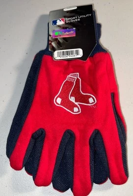 Guantes utilitarios deportivos McArthur Sports 2008 con logotipo de Boston Red Sox con licencia MLB Foto 1 de 4