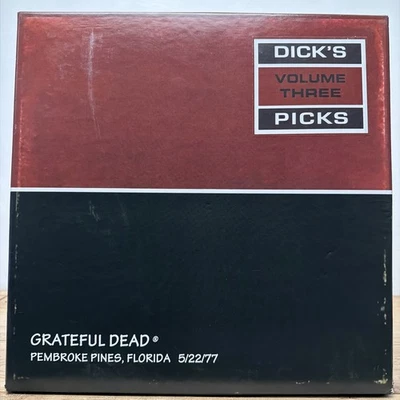 🎸 Grateful Dead Dick’s Picks Vol 3 - 4LP Box Set - 5/22/1977 - SOLD OUT 🎸 2024 - Image 1 of 3