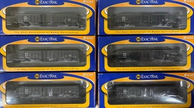 N Scale ExactRail Thrall 2743 Gondola Runner Pack Set Union Pacific CTRN UP - Image 1 of 4